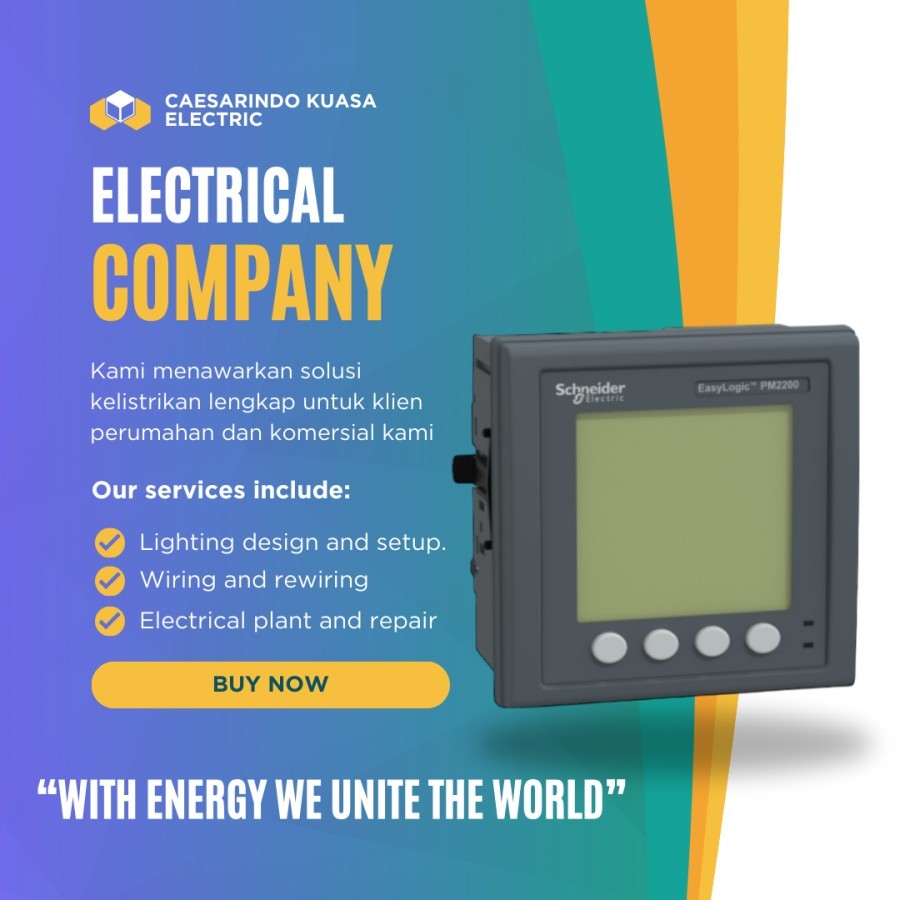 POWER METER DIGITAL SCHNEIDER PM2220 METSE2220 PM 2220 LOGIC SNEIDER