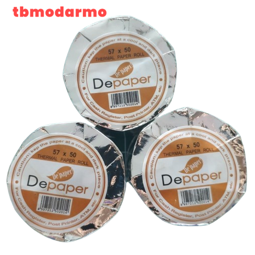

TBMO THERMAL REGISTER 57X50 ISI 10PCS DE PAPER JAP(@100/BOX)