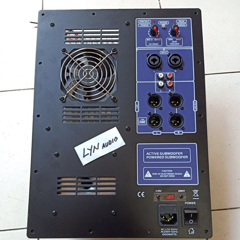 POWER KIT SUBWOOFER APOLLO 15/18 INCH 1200 WATT 8 OHM