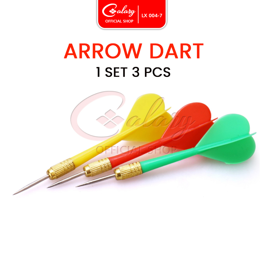 CALARY Dart Jarum Panah / Papan Dart Panahan Dinding Board Panah Dart / Arrow Dart 004-7