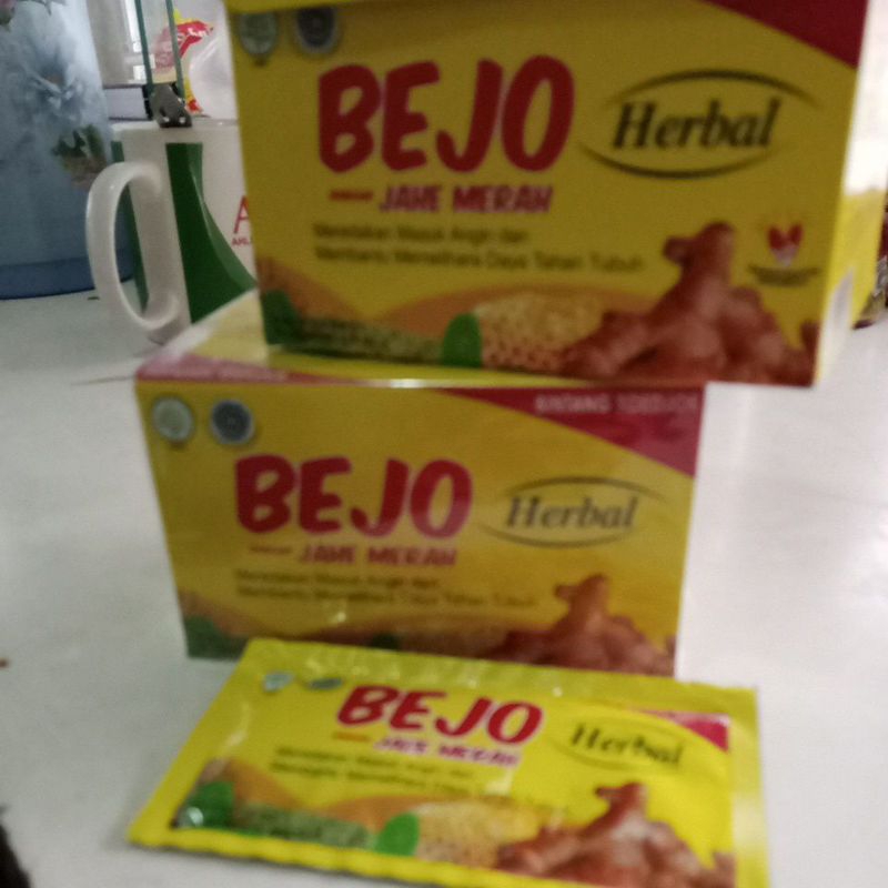 

Bejo Jahe Merah Herbal Bintang Toedjo