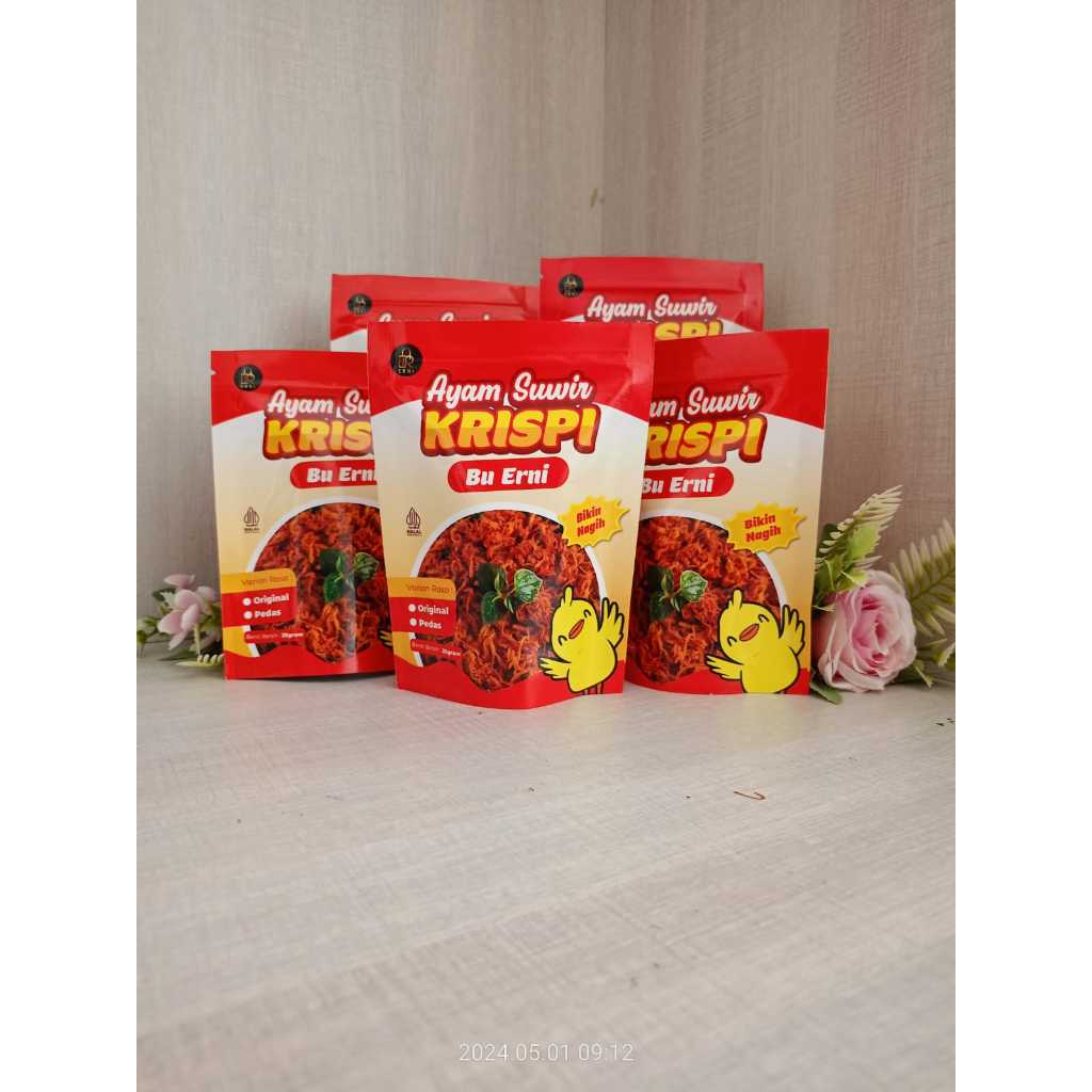 

AYAM SUWIR KRISPI+Buu.ERNI+makanan cepat saji