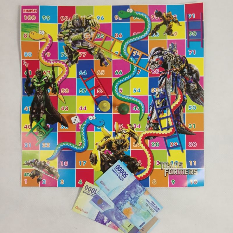 ULAR TANGGA MINI / MAINAN ULAR TANGGA / MAINAN JADUL