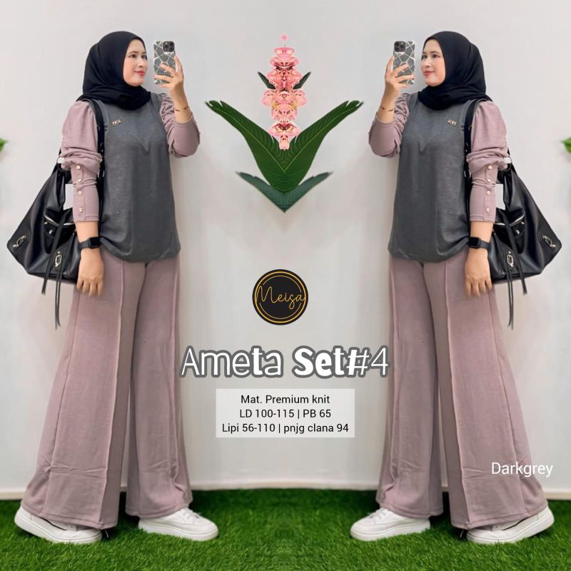 Ameta set one set kaos combed