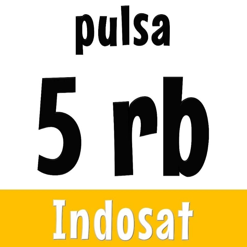 pulsa indosat m3 isat 5000 rb 5rb reguler menambah masa aktif