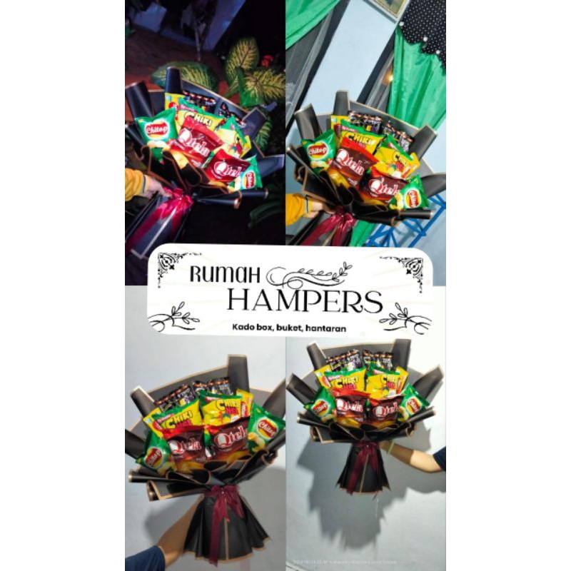 

(siap COD) buket Snack/ Gift wisuda/ buket wisuda