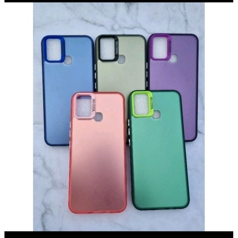 SOFTCASE IMD HYBRID INFINIX SMART 5 / SMART 6 RM 3/32 SLICON HOLOGRAM