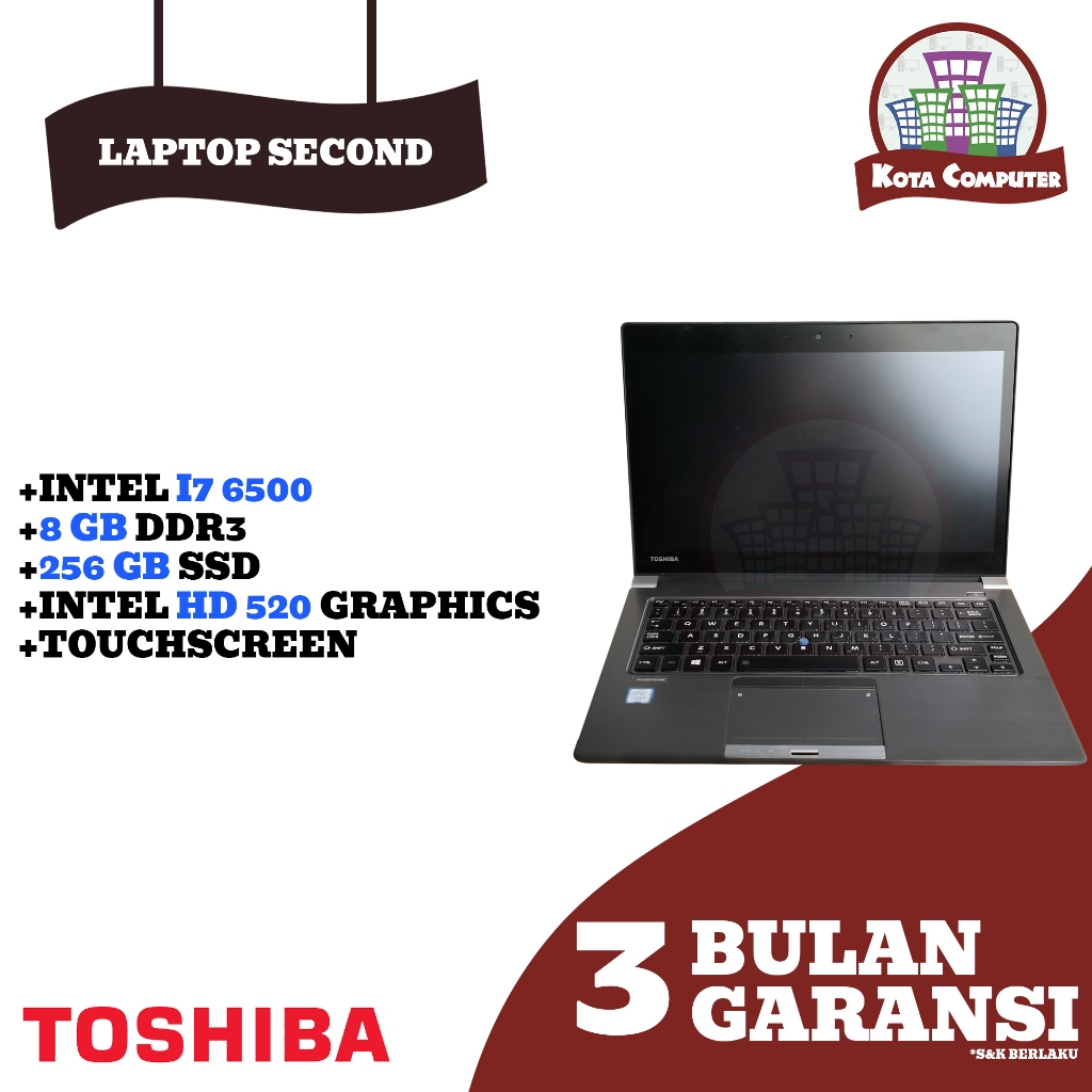 Toshiba Portege z30c | Intel Core i7 6500