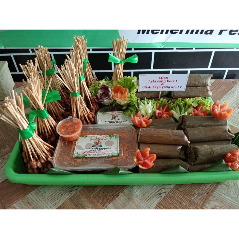 

tumpeng sate