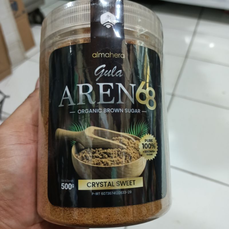 

Gula Aren 68 Organic Brown Sugar Almahera 500gr