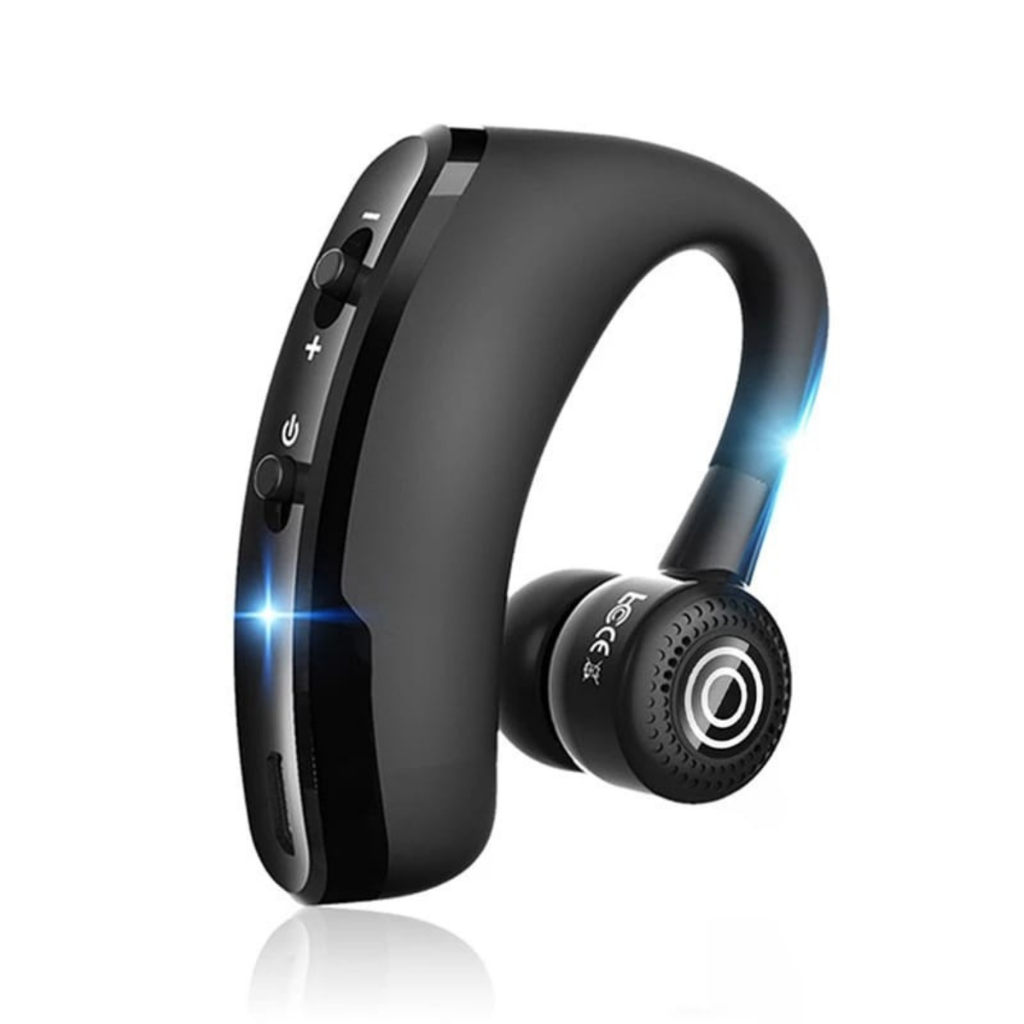V9 Headset Bluetooth With Mic Single Earphone Murah Sport Open Ear Wireless Headphone