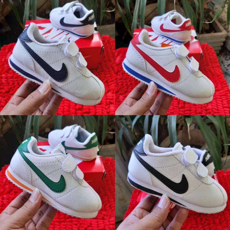 KODE H64N Sepatu anak anak nike cortez grade original import sudah termasuk box  bonus kaus kaki