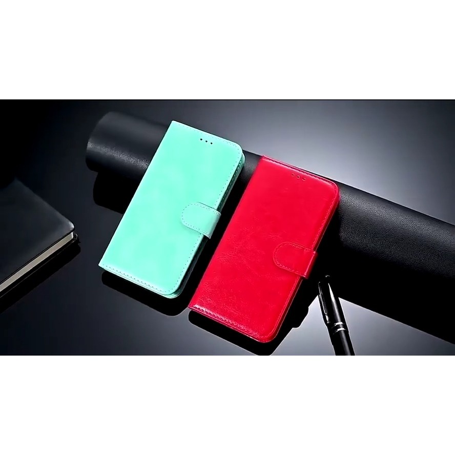 Case Huawei Y6 Prime(2018)/Huawei Y9(2018)Huawei Y6(2018) Leather Fip Cover Wallet Case Kulit Casing