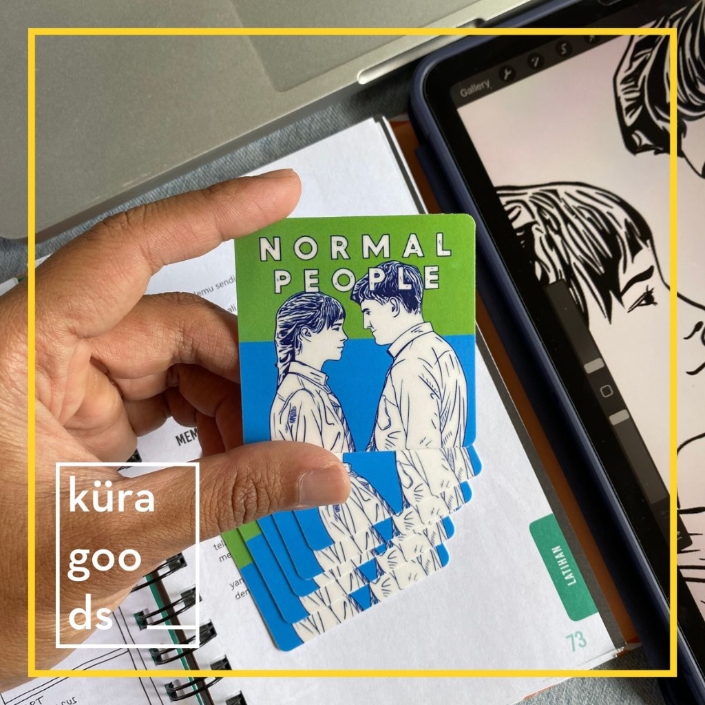 

Sticker Film Normal People 2020 | Sally Rooney Stiker Sticker Tumblr Kindle Laptop Aesthetic Vinyl Fan Art Miniseries Novel Sally Rooney Based Sinema