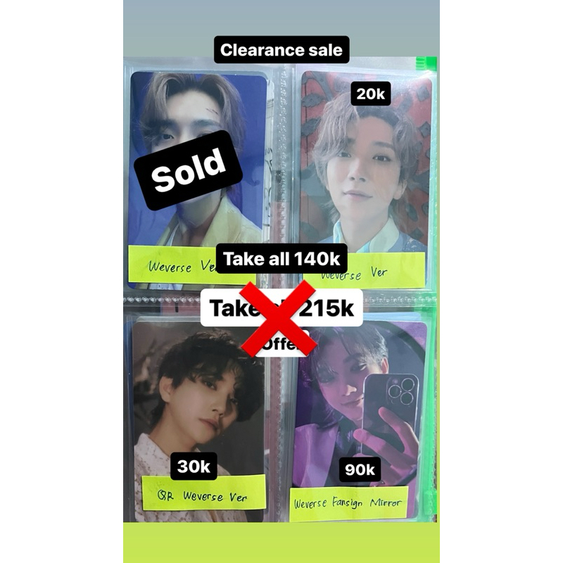 PC Joshua Seventeen. Joshua mirror, Joshua Face The Sun Weverse Version