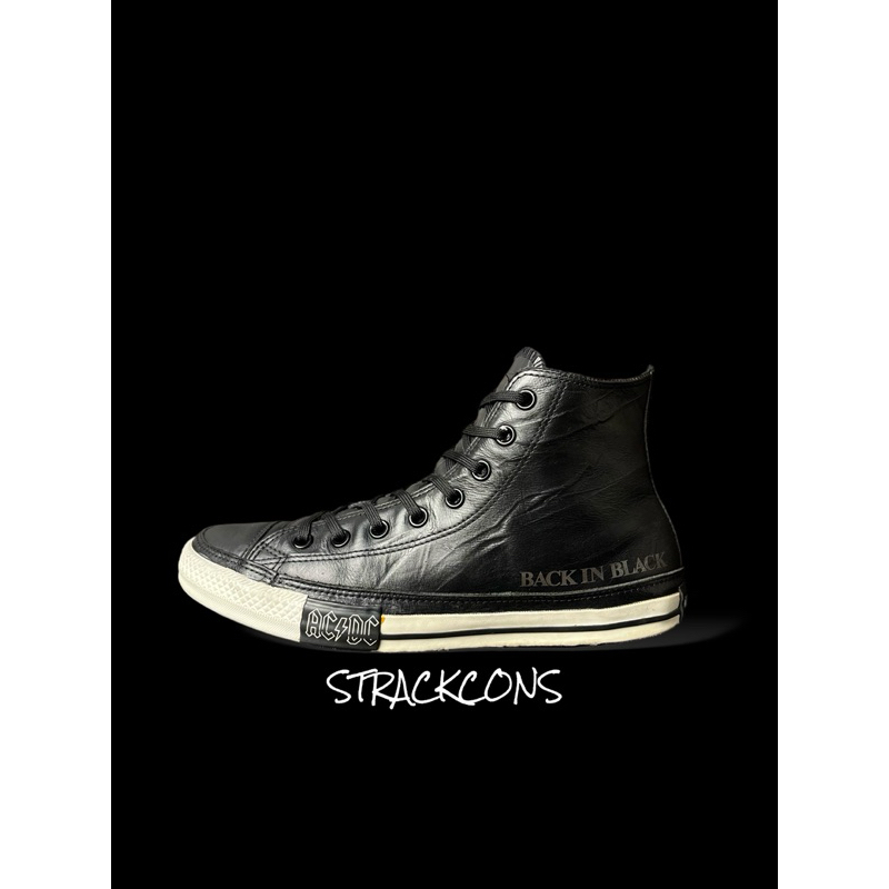 Converse x ACDC "Back In Black"