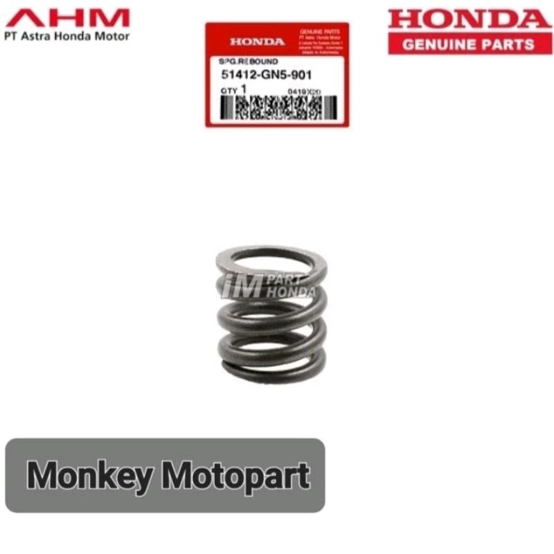 Spring Rebound Per Sulingan Shock Depan Beat Fi Vario 125 150 eSP Supra X 125 Fi 51412GN5901