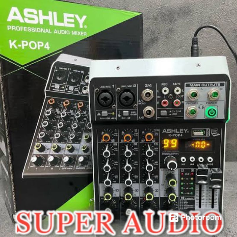 mixer audio ashley Kpop 4 Original Garansi resmi