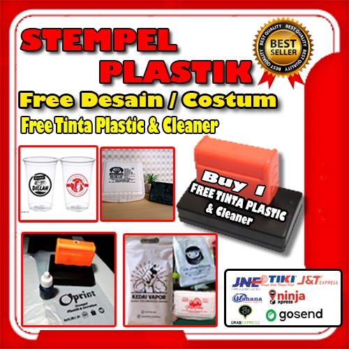 

Stempel Plastik / Sterofoam / Cup + Free Tinta+Cleaner