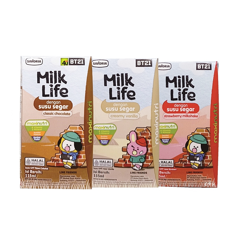 

MILK LIFE - Susu UHT - 115 ml