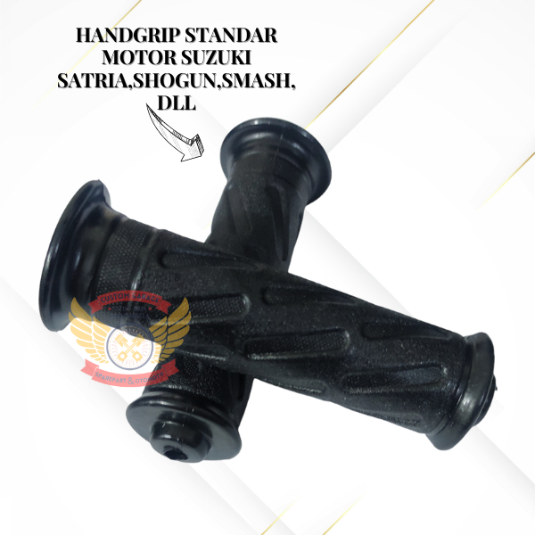 Handgrip Sarung Gas Grip Model Motor Suzuki Smash Non Lubang Standar