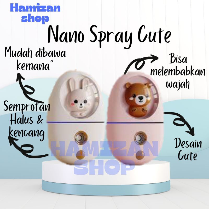 HAMIZAN Nano spray cute sprayer mist sprayer nano spray portable nano pelembab wajah