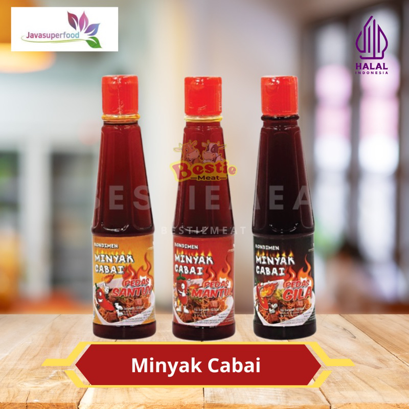 

Minyak Kondimen - Chili Oil Minyak Santuy Minyak Mantul Minyak Gila - Minyak Cabai