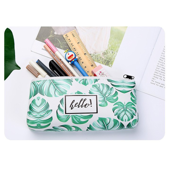 

Tempat Pensil Motif Daun Perlengkapan Sekolah & Kantor