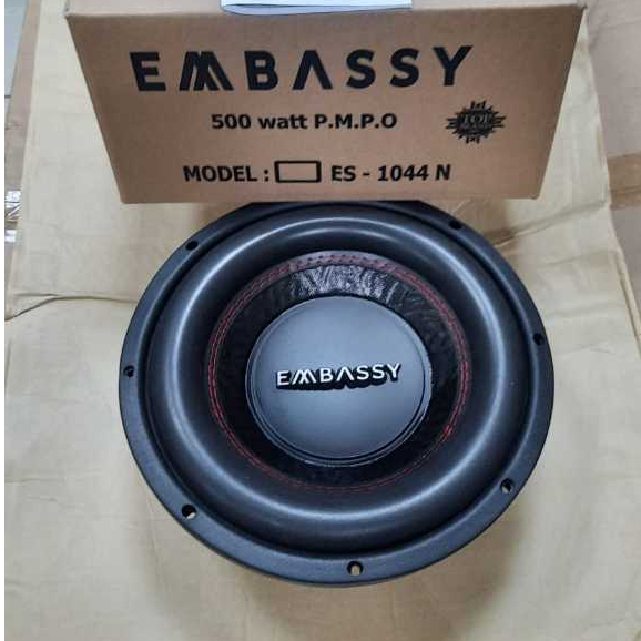 subwoofer 10 inch embassy ES-1044