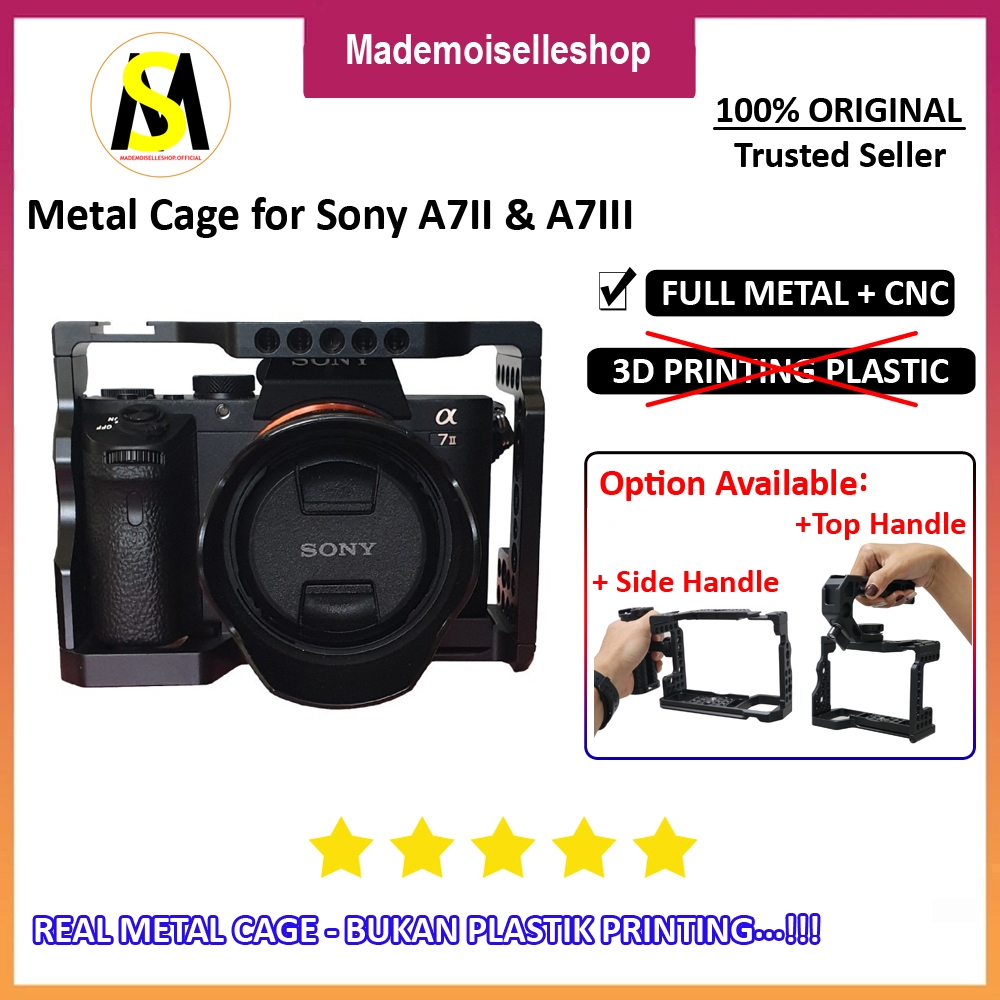 Cage Rig for Sony A7 Mark II & A7 Mark III - Cage Sony A7II A7III