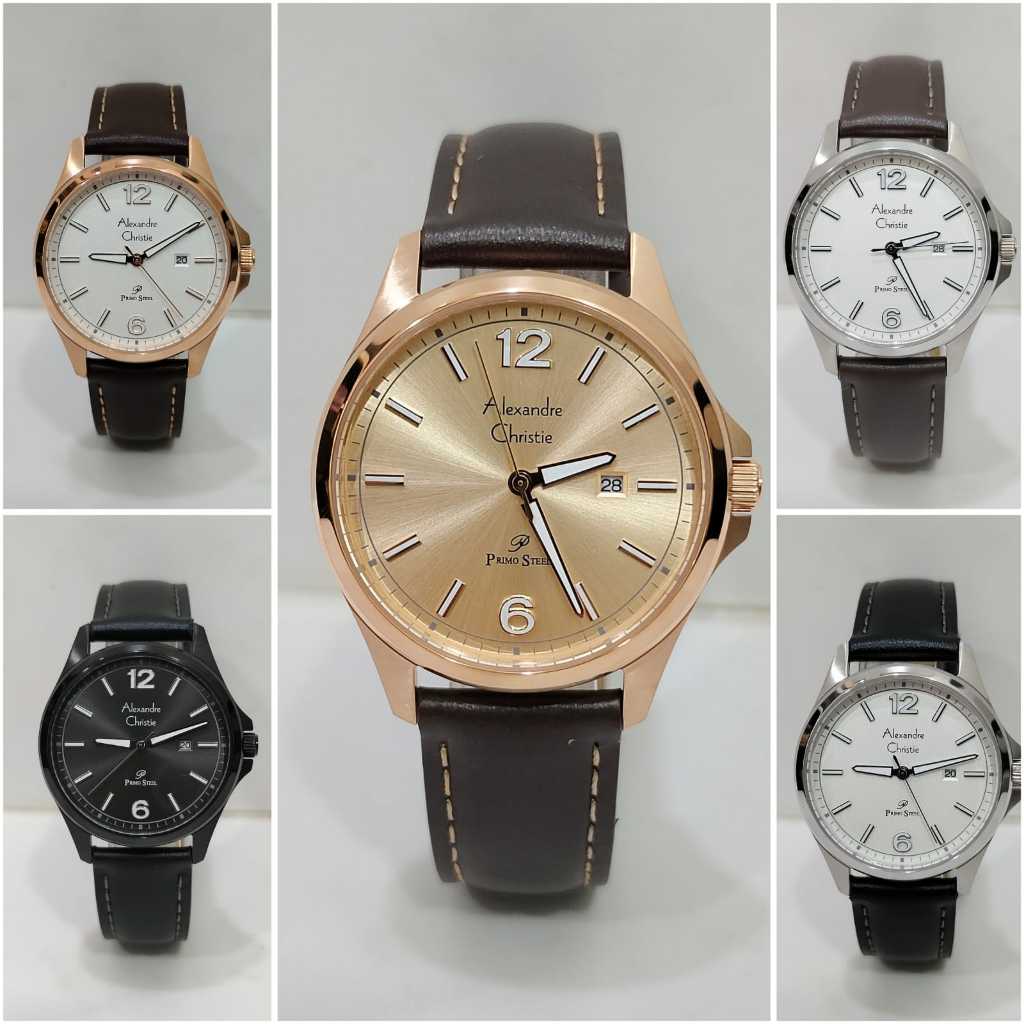 Jam Wanita Alexandre Christie AC1029 AC 1029 Leather Original Garansi Resmi Alexander Christie