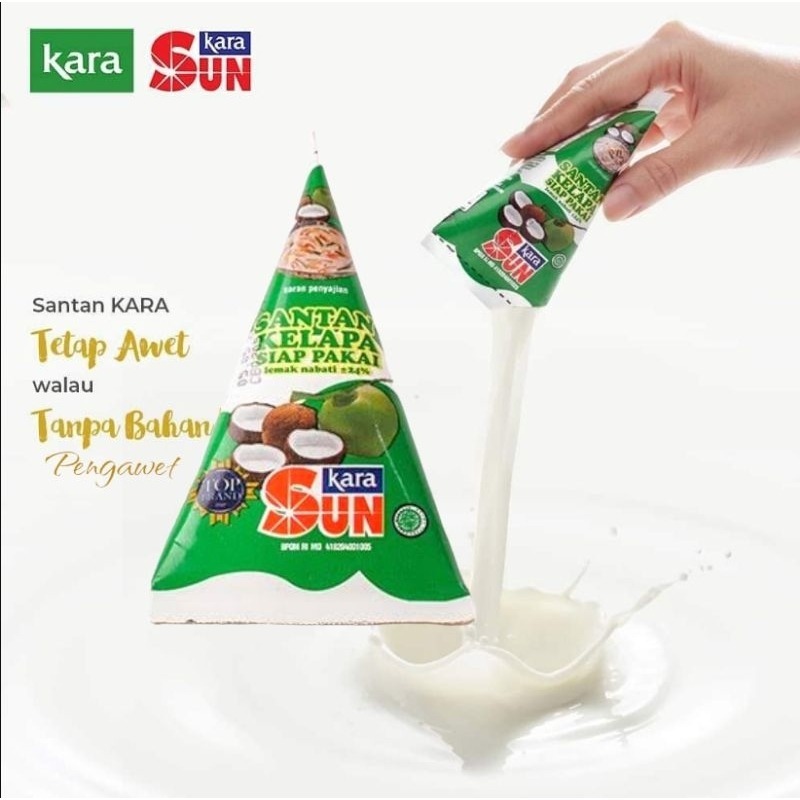 

SUN KARA | SANTAN KELAPA Cair | SEGITIGA - 65ml