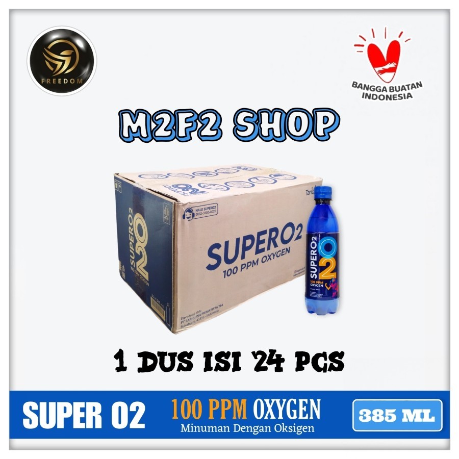 

Air De Mineral Oksigen Super O2 Sportivo - 385 ml (Kemasan Karton)
