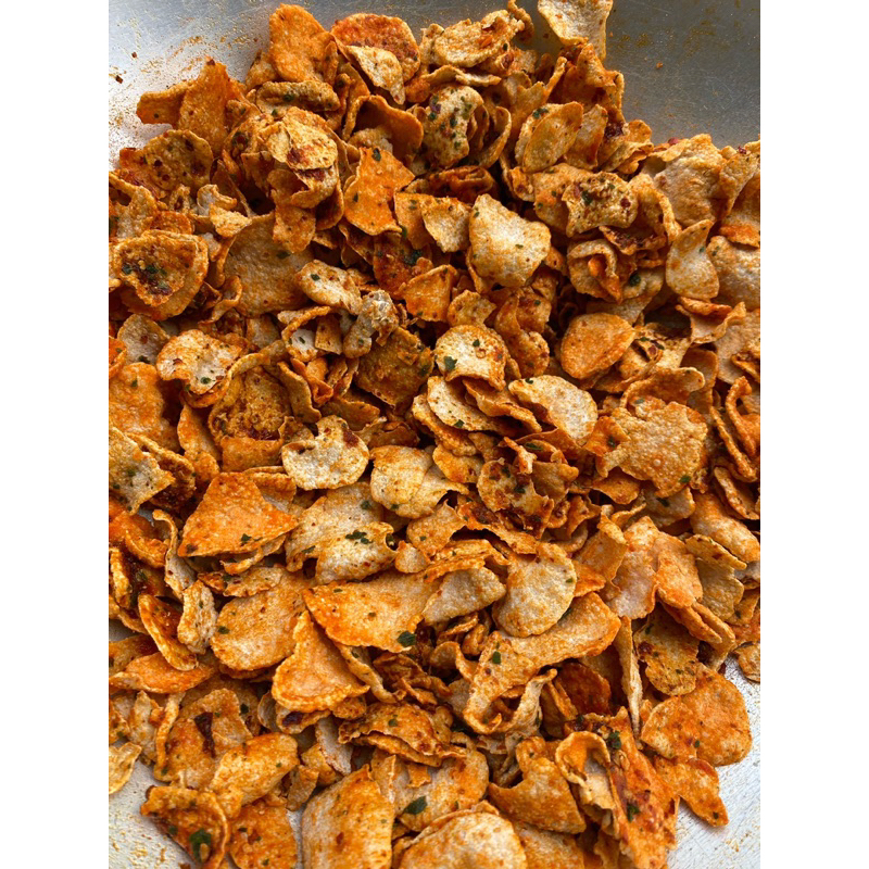 

[1 KG] BASRENG BASO GORENG STIK BASRENG KRIPIK PEDAS DAUN JERUK