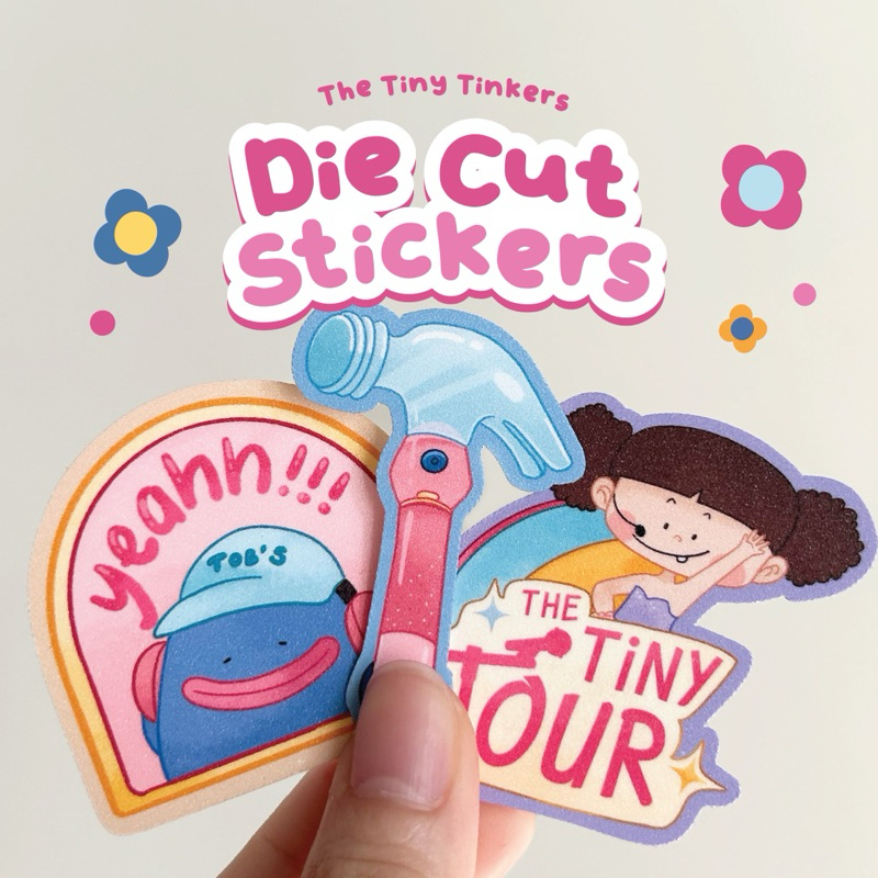 

Thetinytinkers - Die Cut Sticker ( THE TINY TOUR )