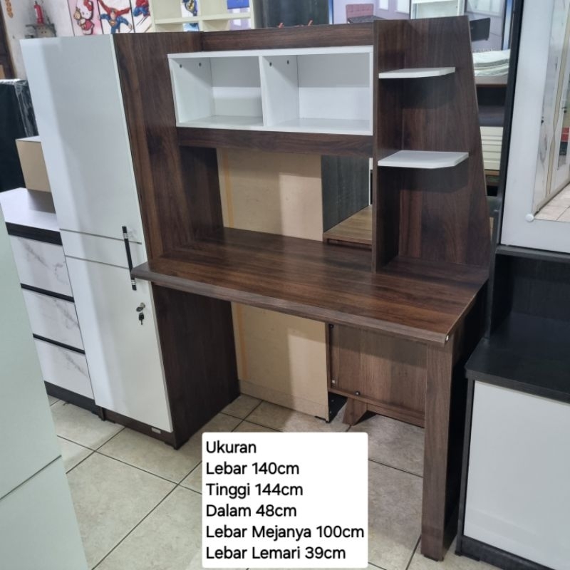 MEJA BELAJAR ANAK / LEMARI