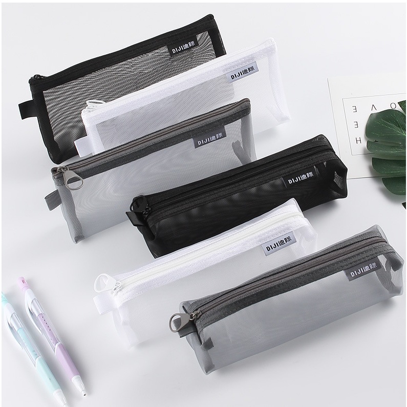 

Tas Pensil Bersih Transparan Sederhana Tas Penyimpanan Ujian Siswa Tas Pensil Portabel Khusus Tas Alat Tulis Berkapasitas Besar Tas Kosmetik Tas Sub Kemasan Perjalanan