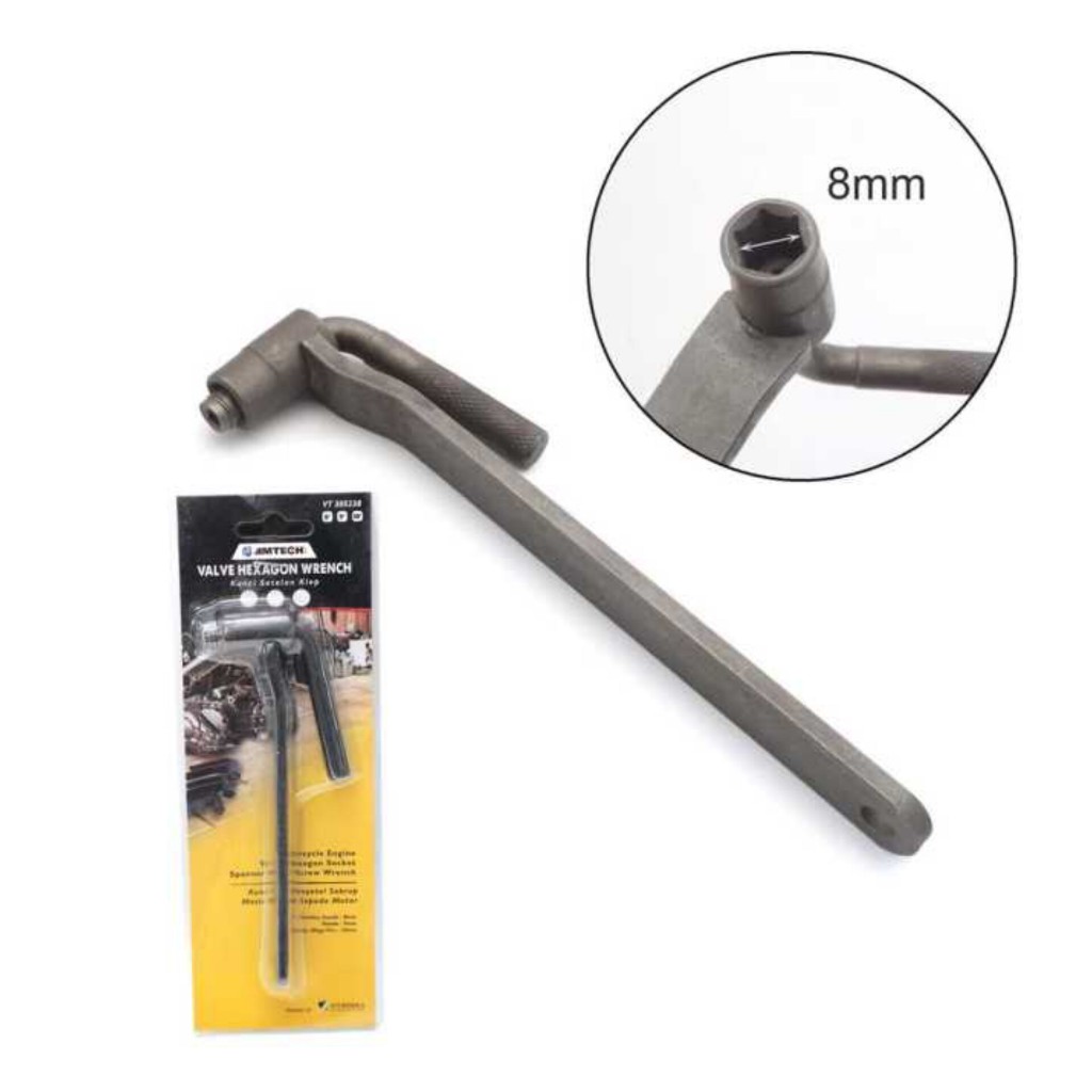 Kunci Stel Klep Motor Setelan-Stelan Klep L All Honda/Yamaha/Suzuki Bebek/Matic