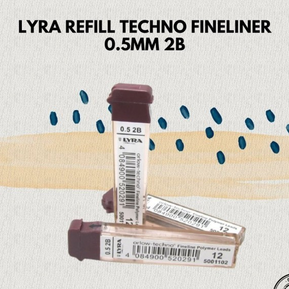 

Lyra Refill Techno Fineliner 0.5mm 2B