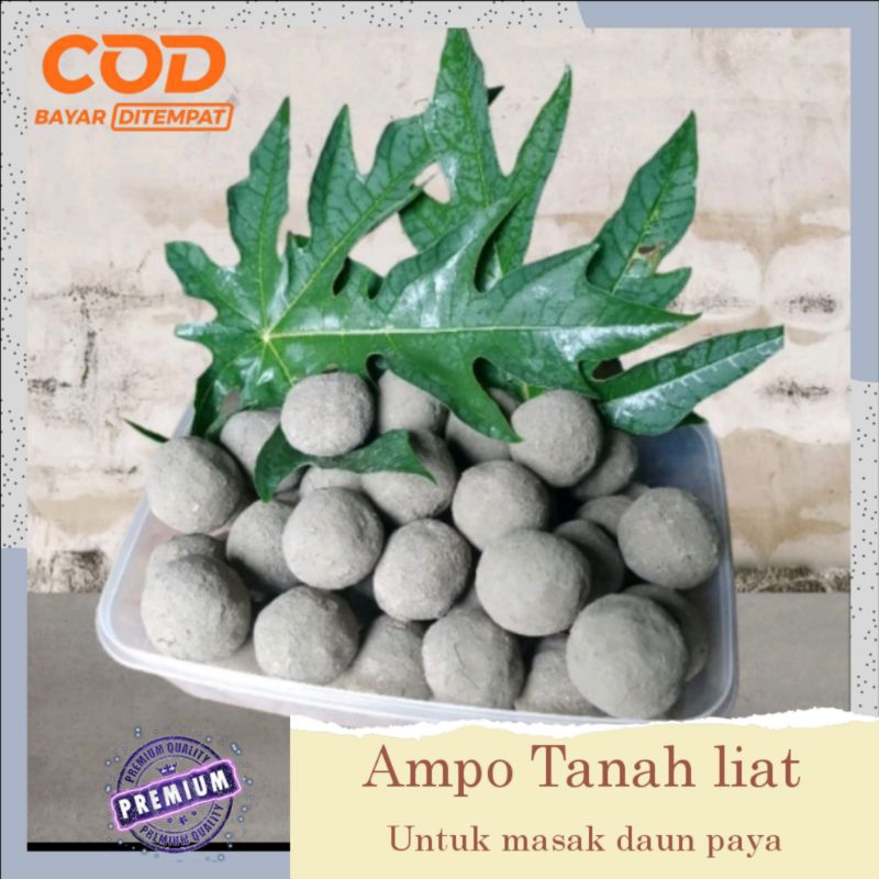 

AMPO PENGHILANG RASA PAIT DI DAUN PAYA/DAUN GEDANG - AMPO TANAH LIAT