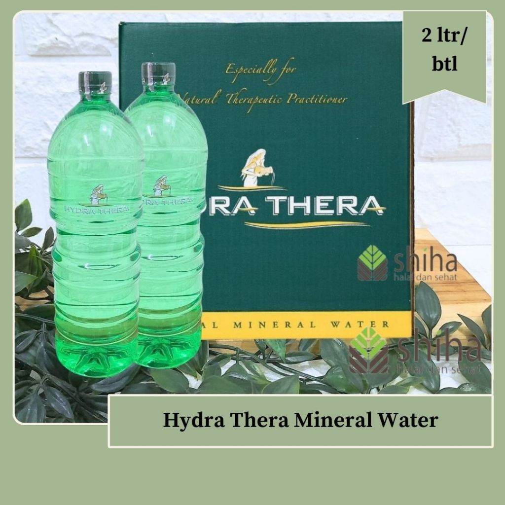 

Hydra Thera Natural Mineral Water / Air Minum Mineral Alami 2ltr Botol / Dus | Warung Shiha