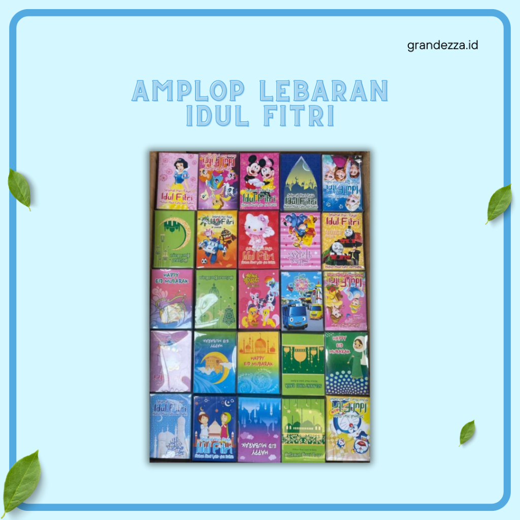 

Amplop Lebaran Idul Fitri Amplop Karakter Angpao (isi 50pcs)