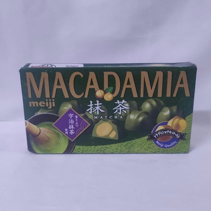 

Meiji Macadamia Matcha 63gr