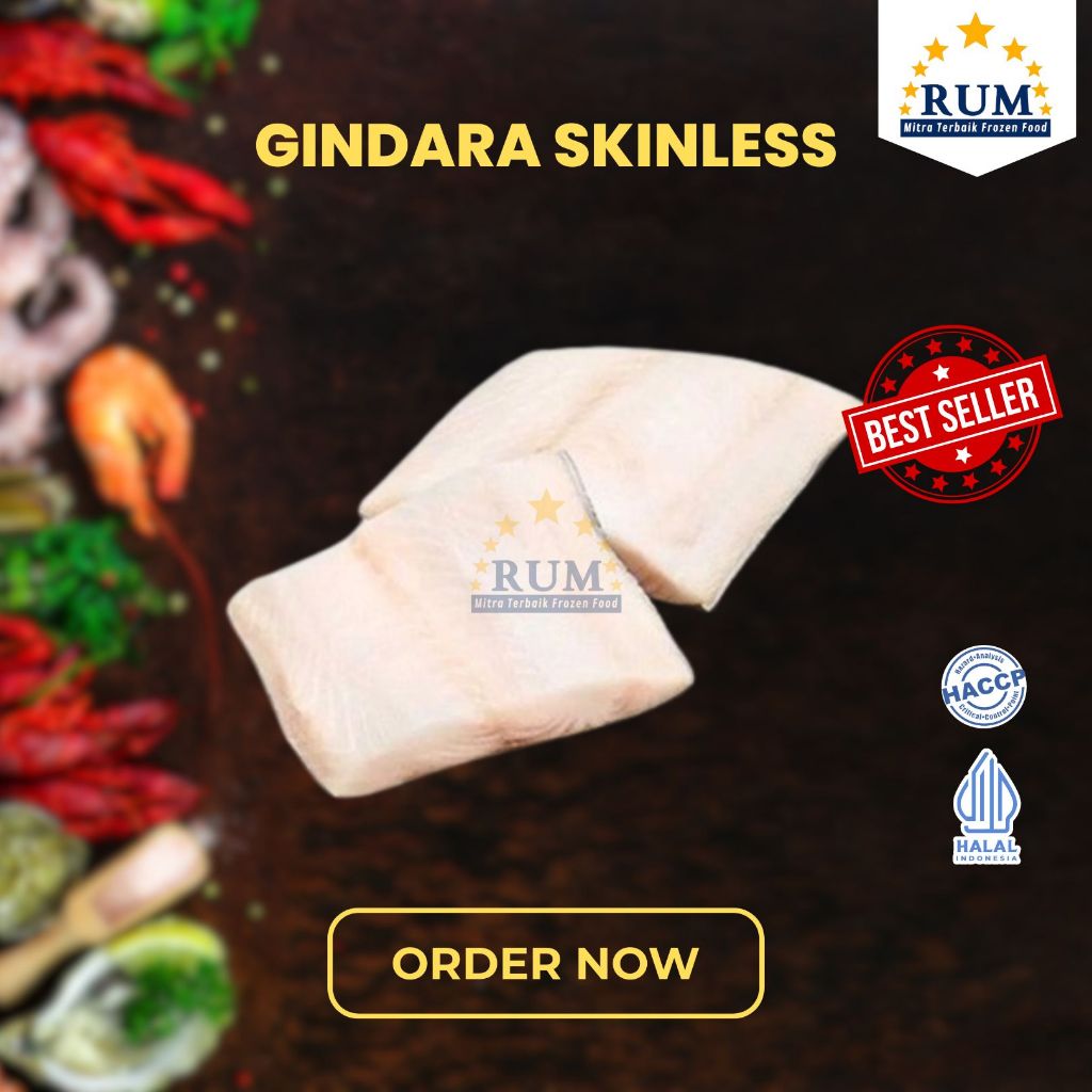 

Gindara Fillet Skinless 500gr