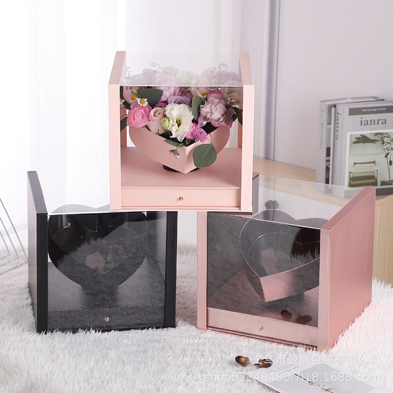 

Hardbox Love Laci / Box Flower / Souvenir / Gift Box / Box Hampers I BE06