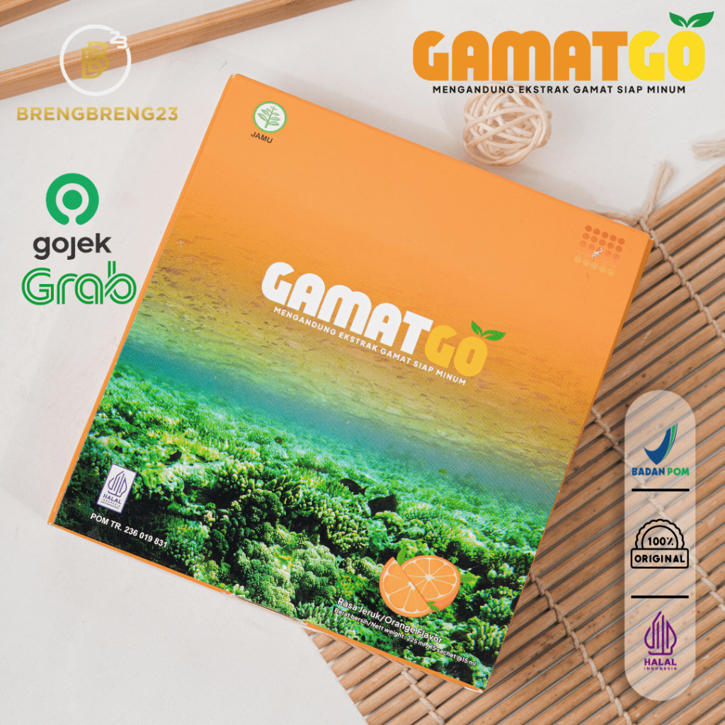 GAMAT GO EKSTRAK GAMAT 15 SACHET ORIGINAL | GAMAT EMULSION SIAP MINUM PENGGANTI GAMAT EMULSION
