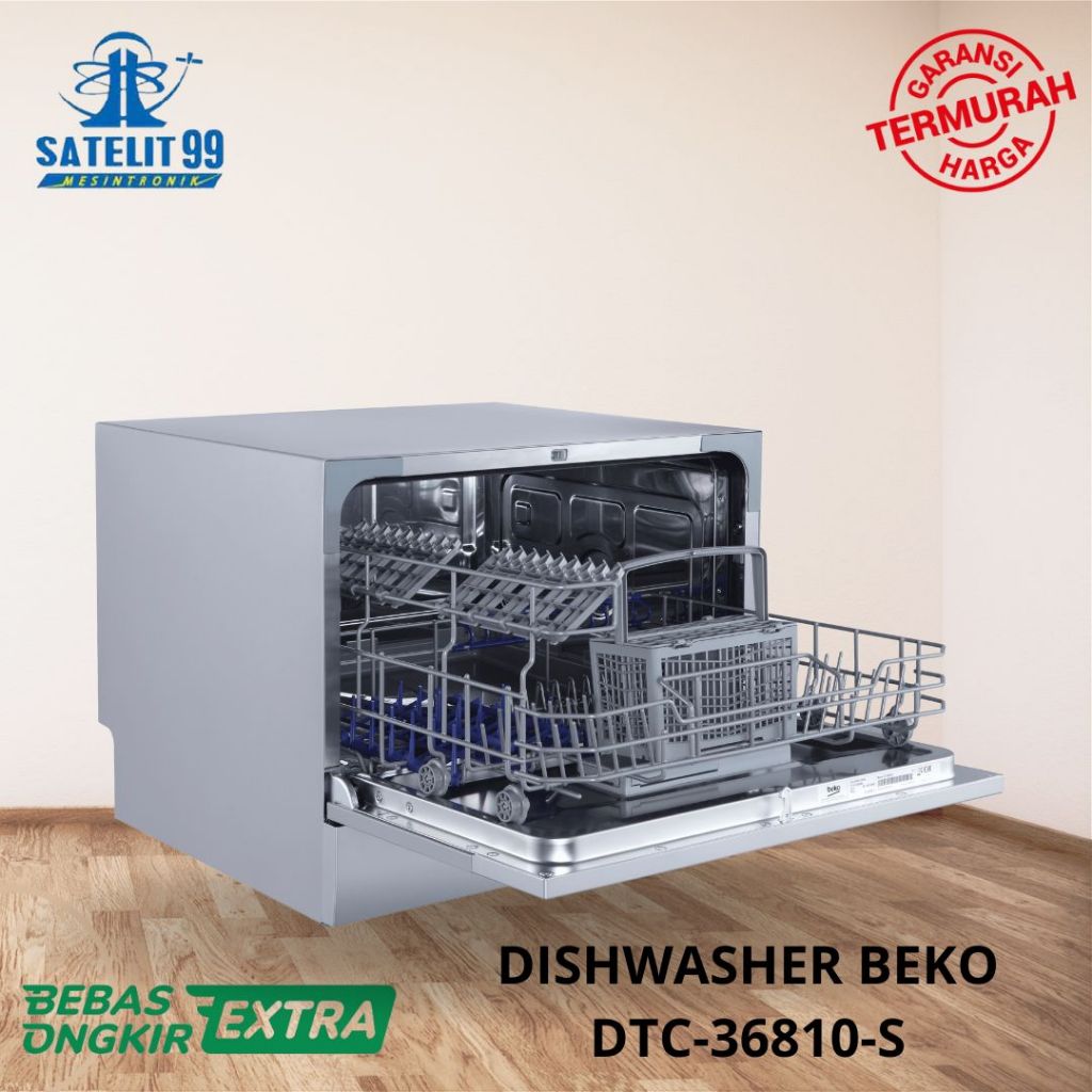 DISHWASHER BEKO Mesin Cuci Piring DTC-36810-S garansi resmi beko
