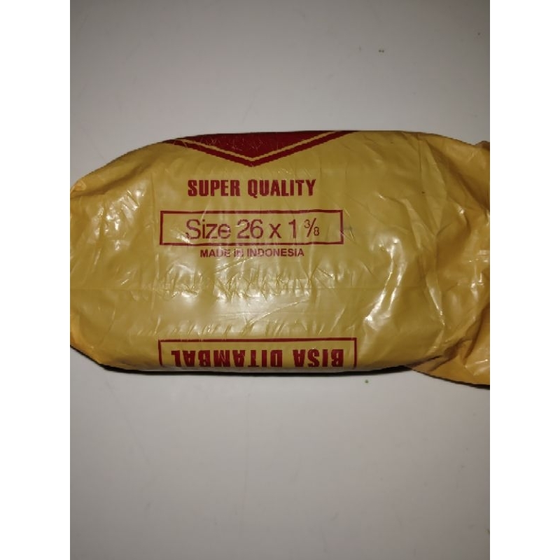 ban dalam sepeda ukuran 26 13/8