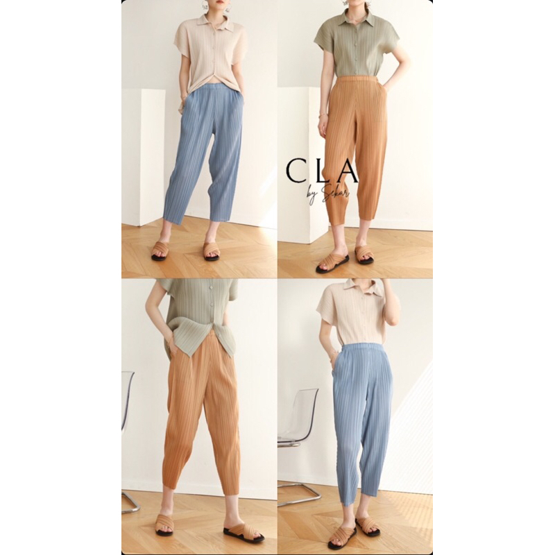 ((PRE ORDER)) Pleats Pants RM Premium // Pleats Premium