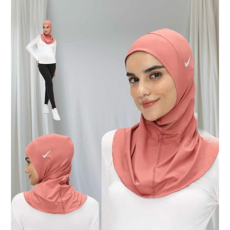 HIJAB SPORT PREMIUM NIKE POLYESTER IMPORT OLAHRAGA